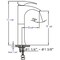 Alfi Brand AB1587-BN Tall Brushed Nickel Sgl Lever Bathroom Faucet AB1587-BN - alternate 4